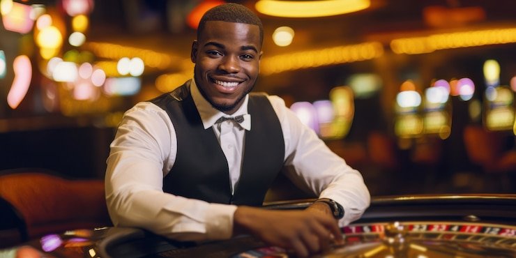 Meja roulette langsung studio profesional Meja roulette langsung togel 77